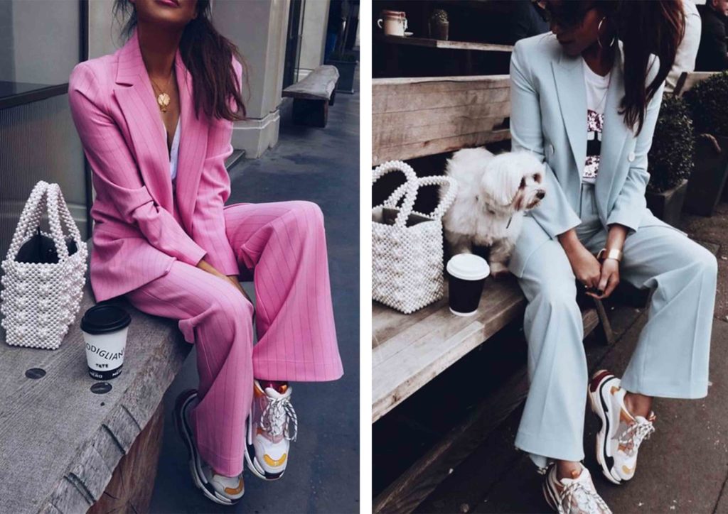 Women Suits and Sneaker Trend - FashionActivation