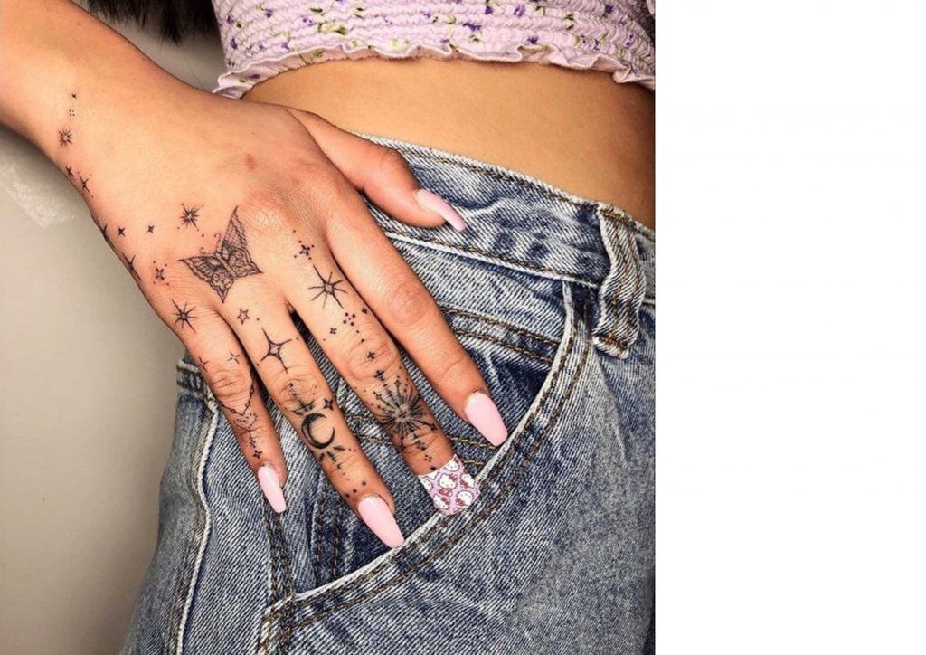 21 Small Hand Tattoos and Ideas for Women  StayGlam