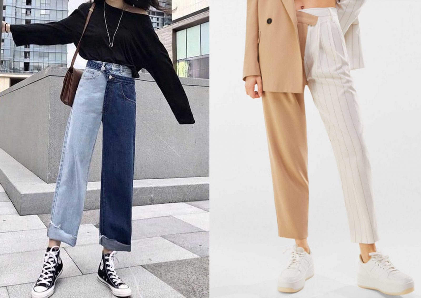 Two Tone Pants – Styling and Shopping Guide - FashionActivation