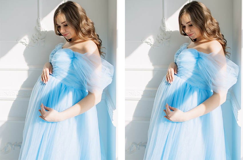 gender reveal dress