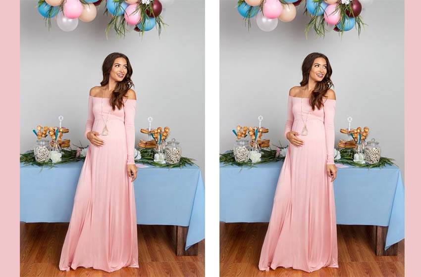 gender reveal dress