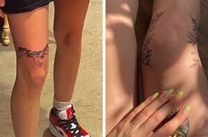 16 Celebrity Knee Tattoos  Steal Her Style
