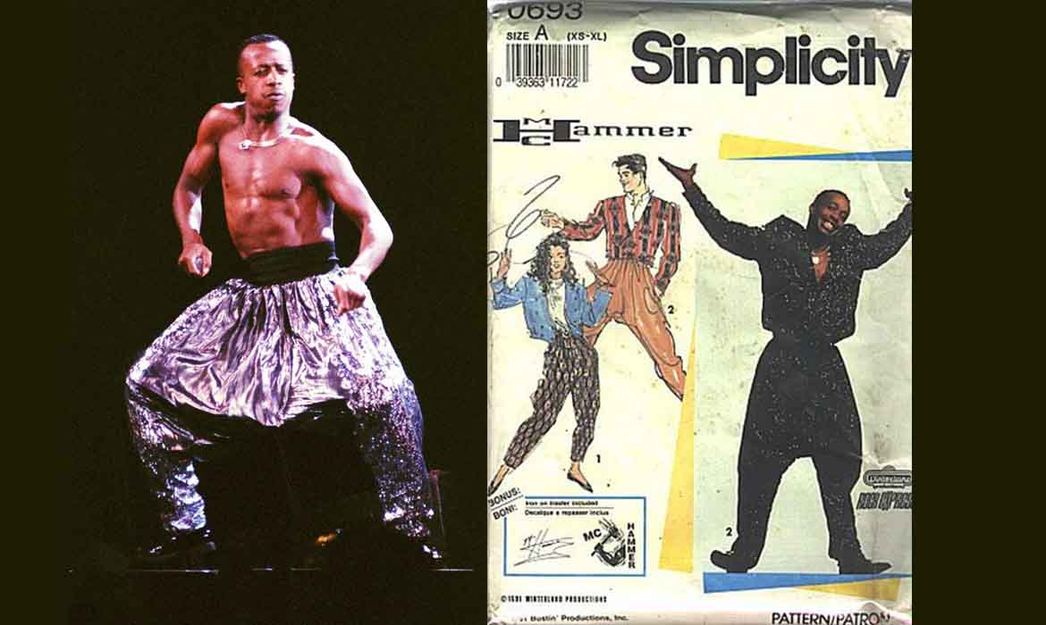 90s Vintage Beach Bageez MC Hammer Pants 80s Harem Pants 80s Baggy Black  White and Yellow Print Surfer Pants 90s Radical Workout Pants