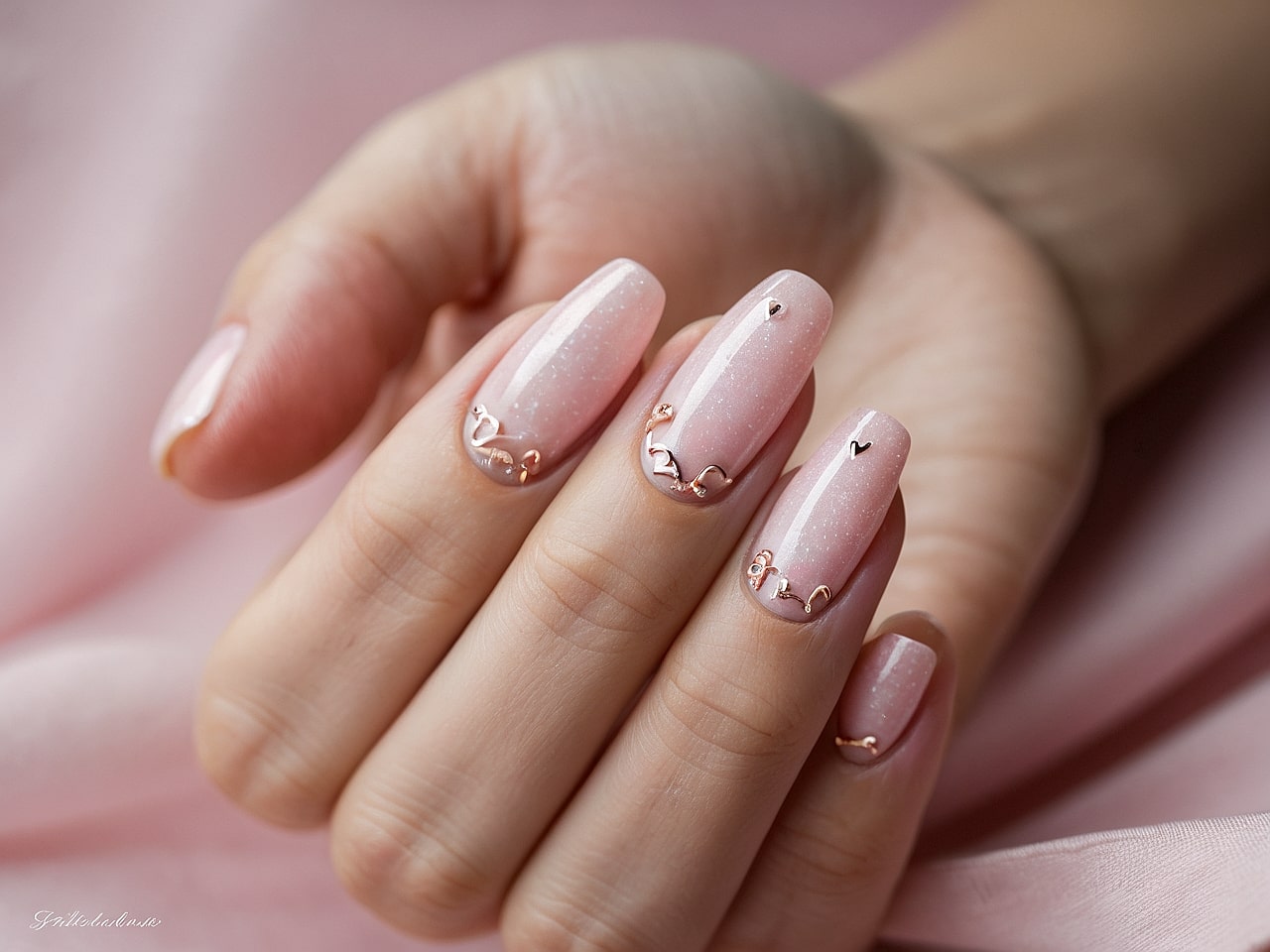 heart nail designs