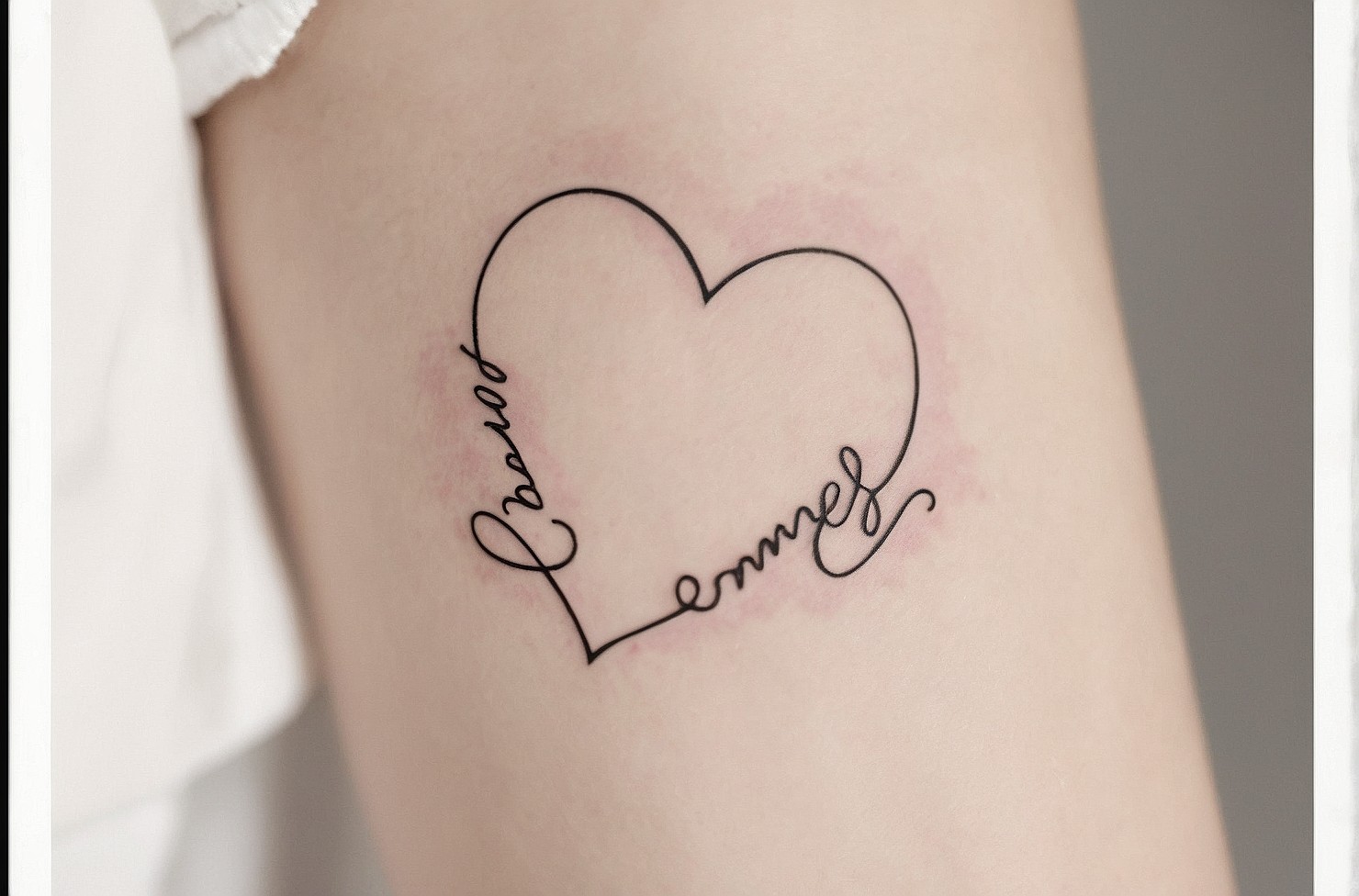 heart tattoo