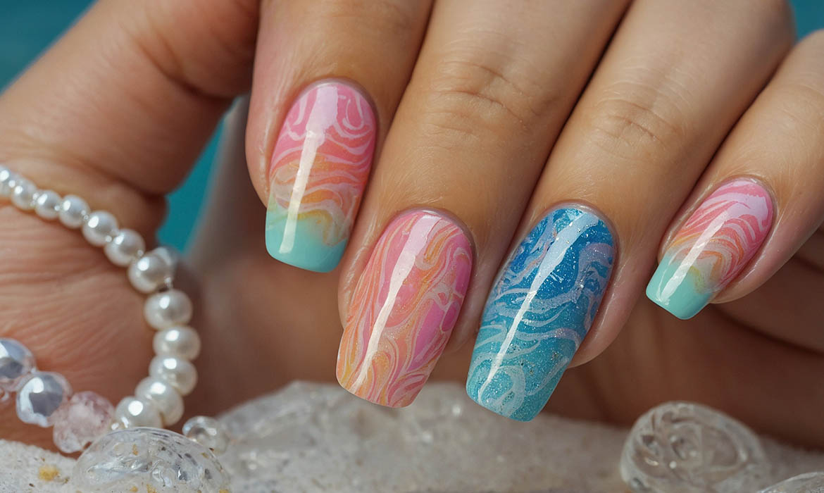 beach nails